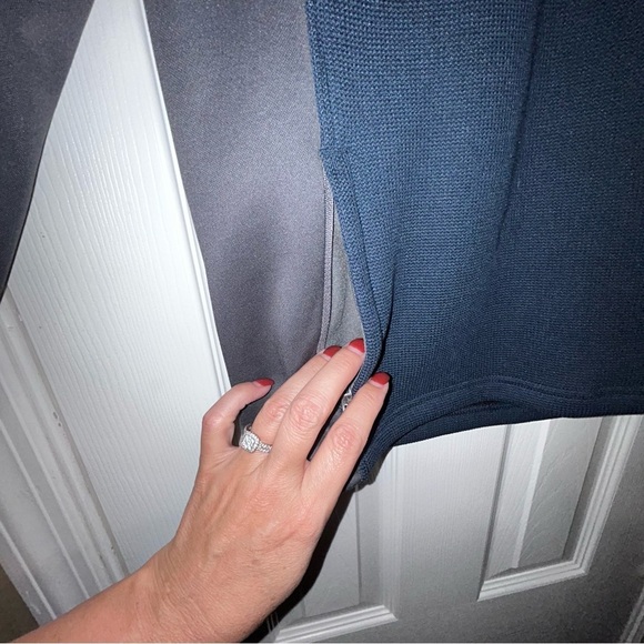 Spyder Blue and Gray Quarter-Zip Pullover Size Small - Picture 3 of 6